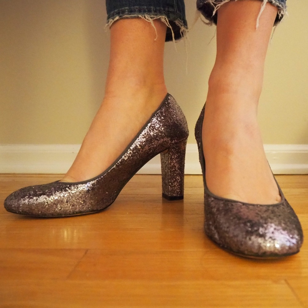 Talbots Sparkly 3 inch Heels